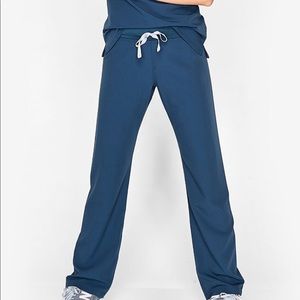 Figs Livingston dark harbour scrub pants -